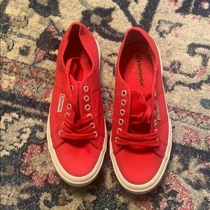 Superga 2750 Classic Red Fabric Sneaker